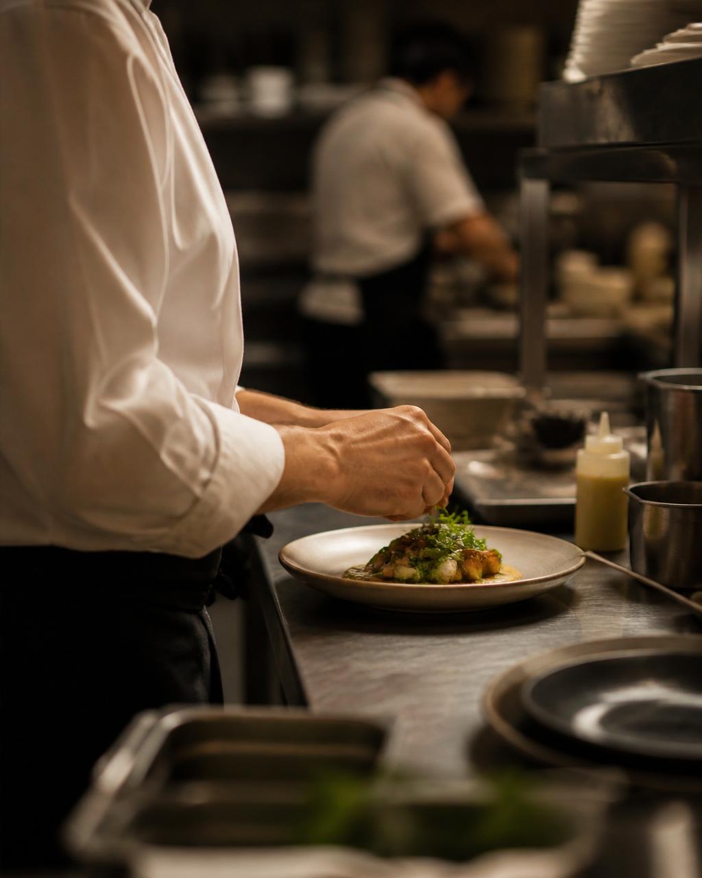 A working kitchen mid-service